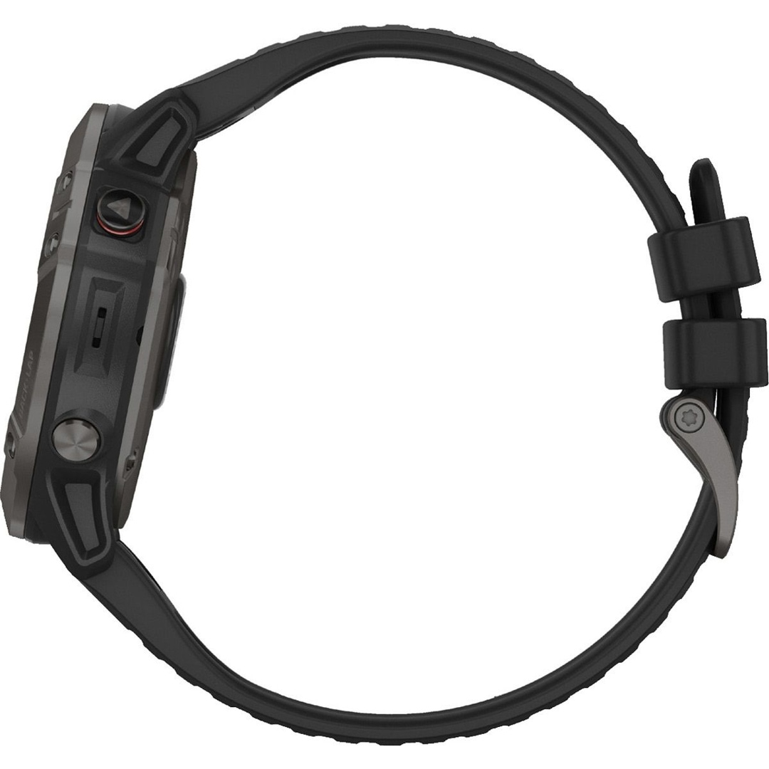 Garmin Fenix 6X Pro Sapphire Schwarz/Schiefergrau DLC | 010