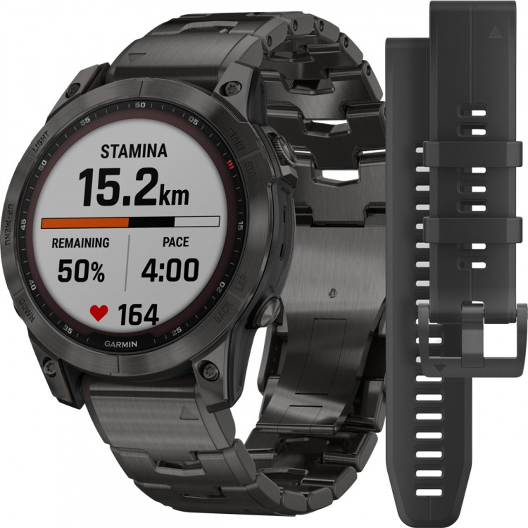 Montre gps cardio sans ceinture instinct 2s solar e garmin gris