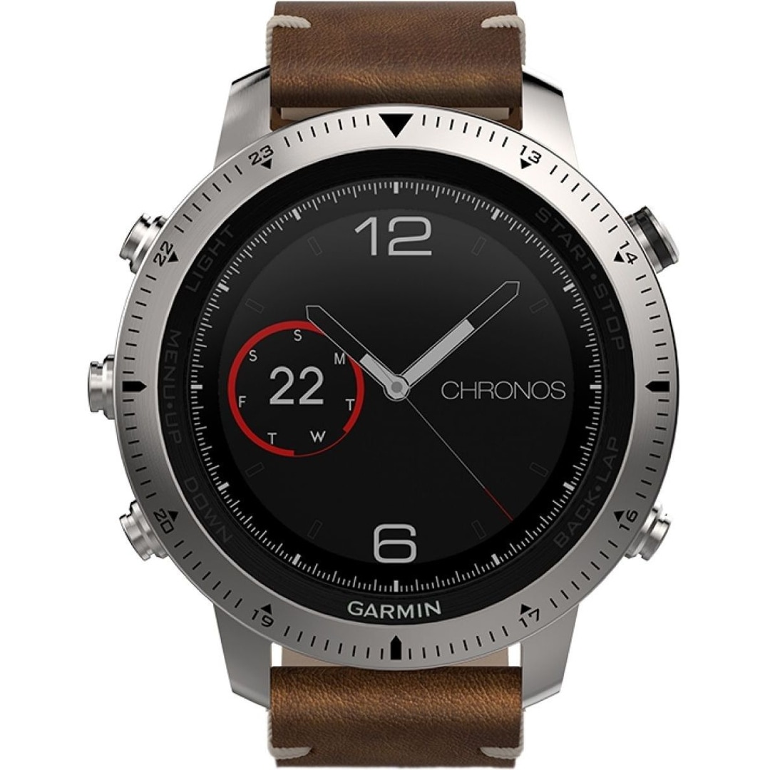 Garmin Fenix Chronos High End GPS Multisport Smartwatch HR 010 01957 00