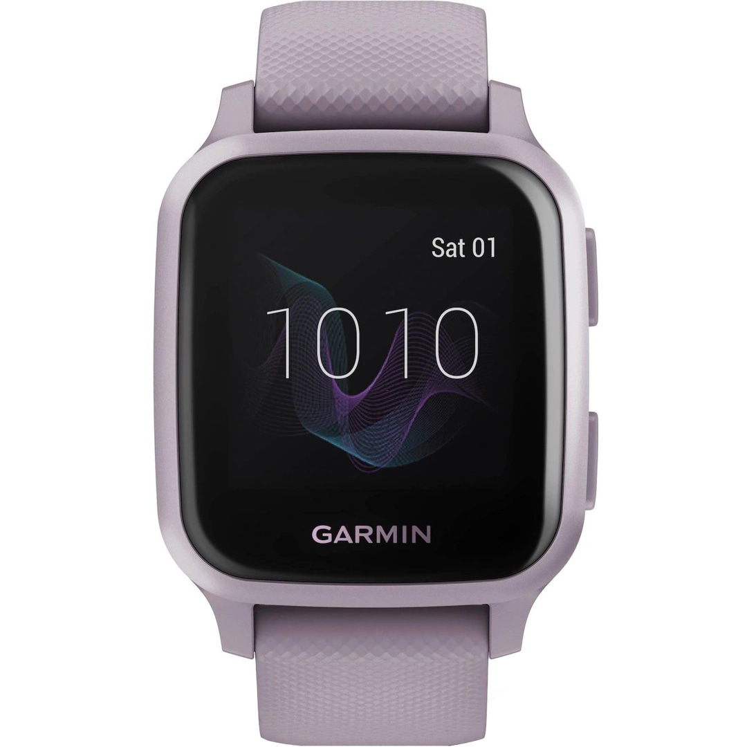 010-02427-12  Garmin Venu SQ Smartwatch Lavande avec bracelet