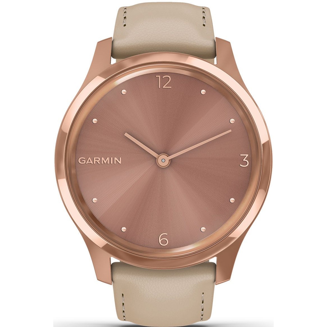 010 02241 01 Garmin Vivomove Luxe Hybrid Smartwatch HR
