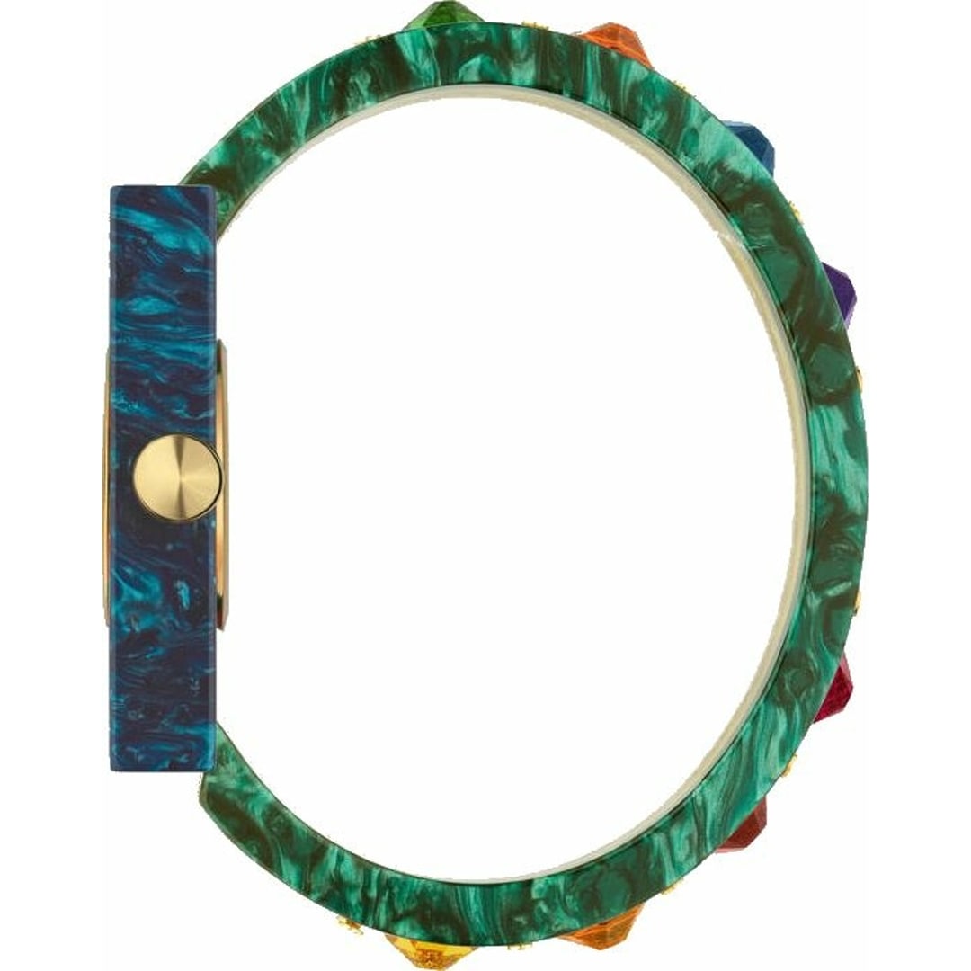 Gucci Plexi Fashion Show Rainbow Small Montre femme YA143519