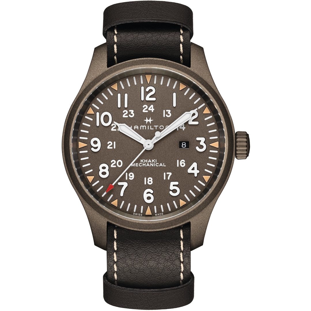 Hamilton Khaki Field Mechanical Superluminova Aufladen Marathon
