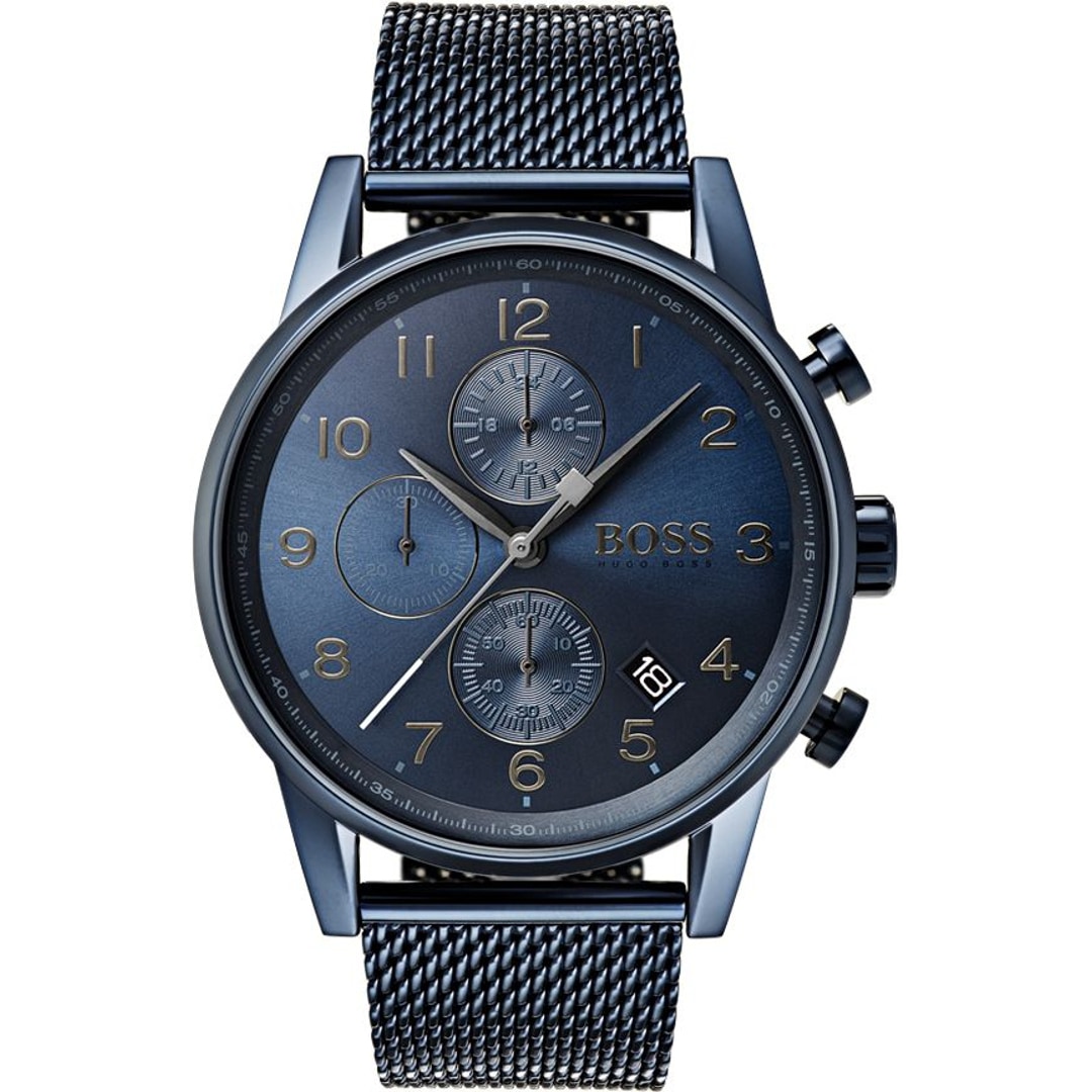 boss navigator chronograph uhr