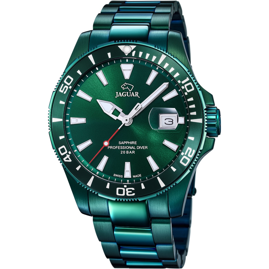 Jaguar Executive Professional Diver Türkis 44mm | J988/1