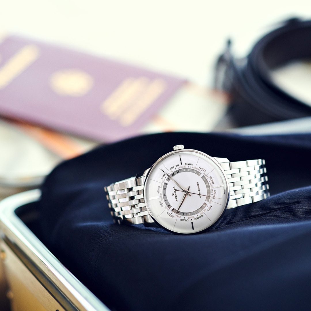 Junghans Meister Worldtimer Automatic Silver