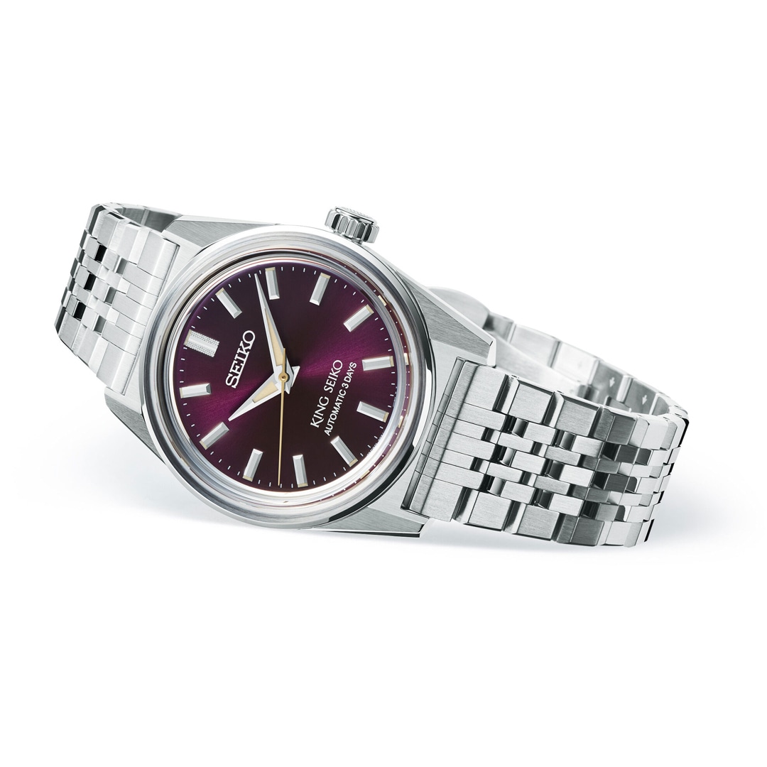 SPB461J1 | King Seiko KSK 6R Automatic Burgundy Ø 36mm