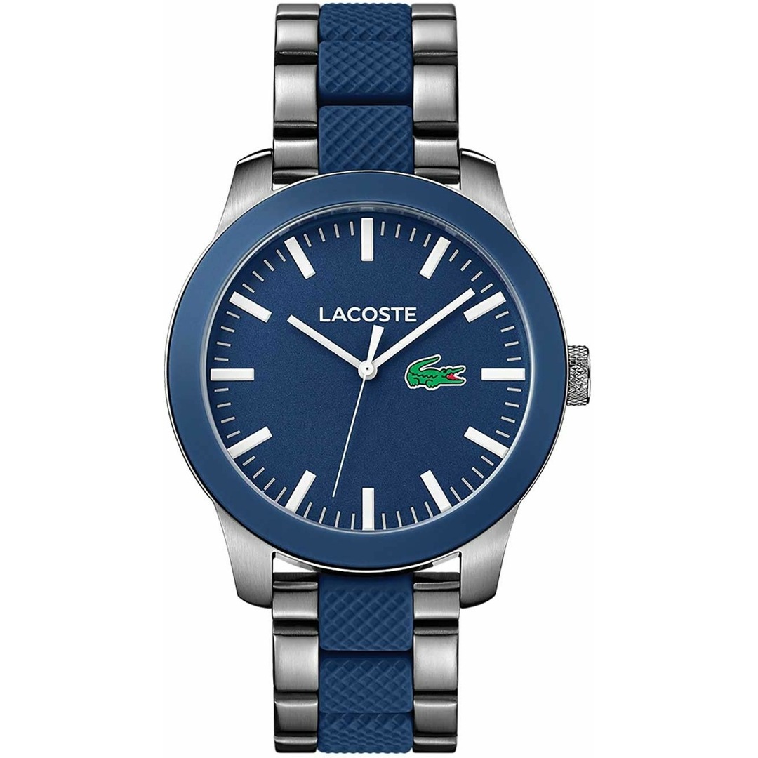 Lacoste watch 12.12 blue deals