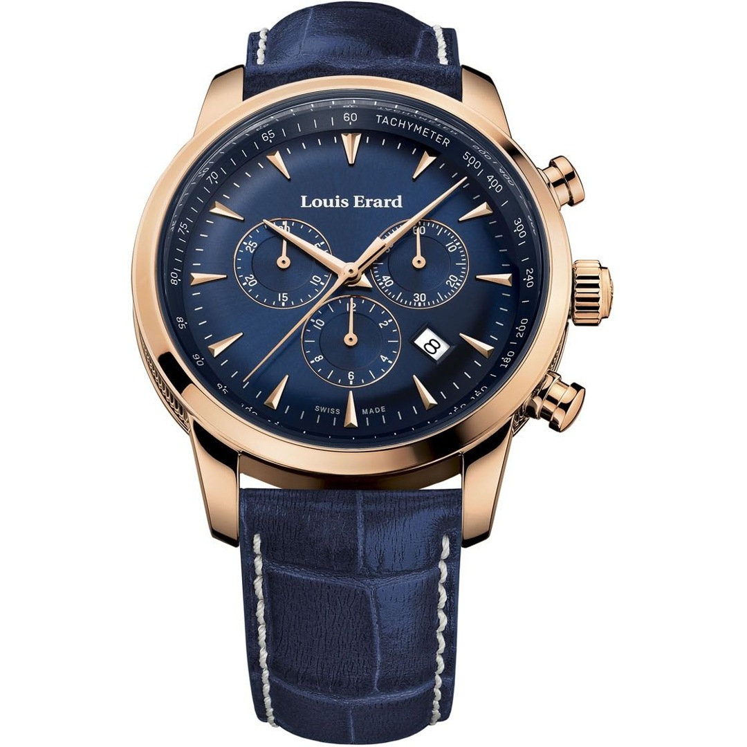 13 900 PR15 | Louis Erard Héritage Quartz Chronographe