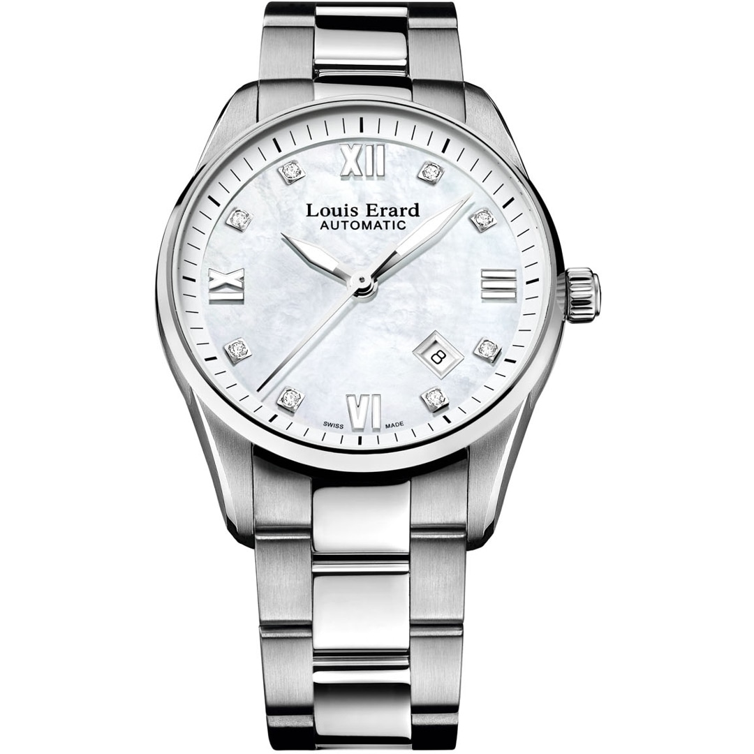 69 101 AA14 M Louis Erard Heritage Sport O40mm Diamonds