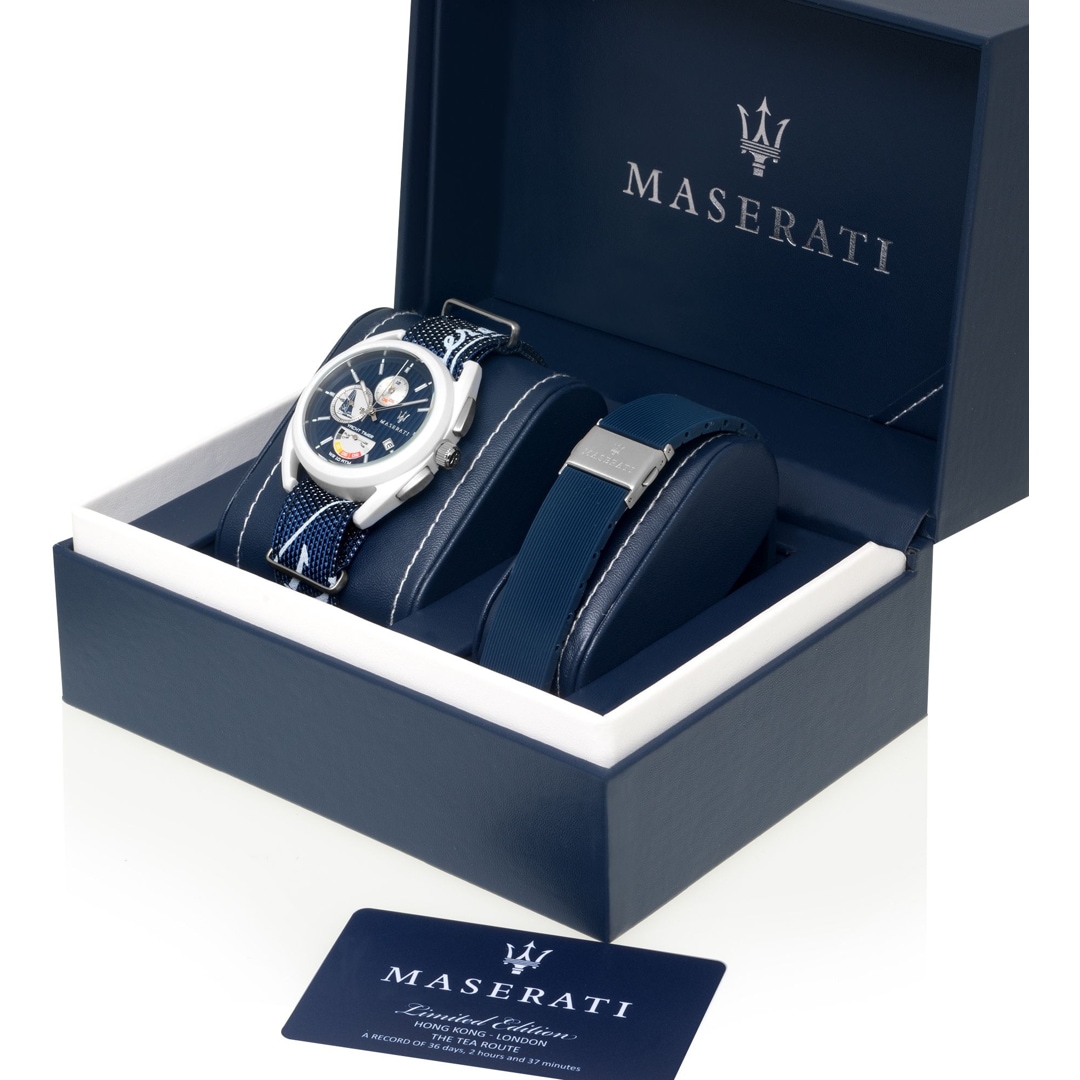 maserati trimaran yacht timer