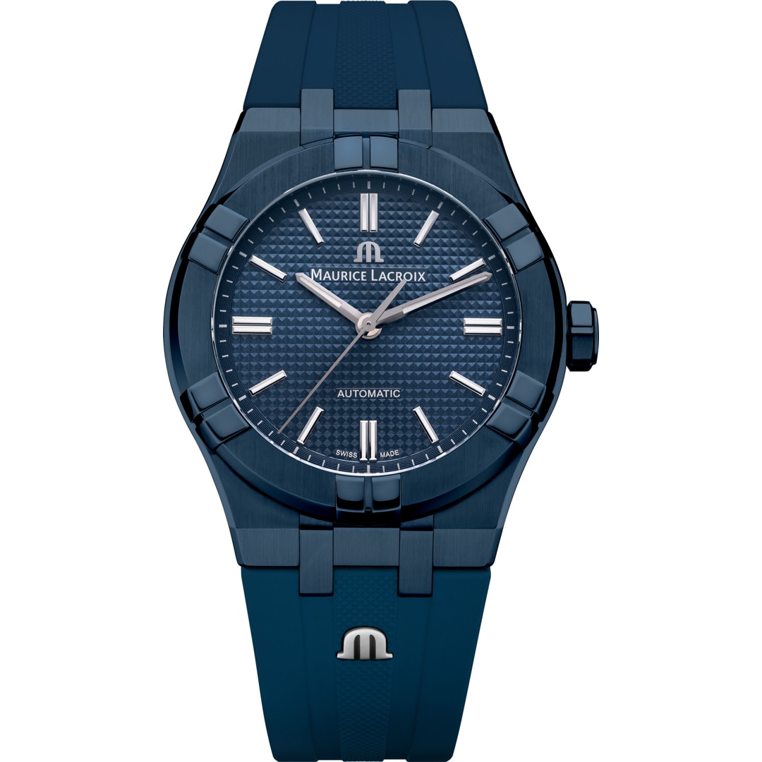 Maurice Lacroix Aikon Automatik 39mm PVD Blue Limited Edition | AI6007 -PVC00-430-4