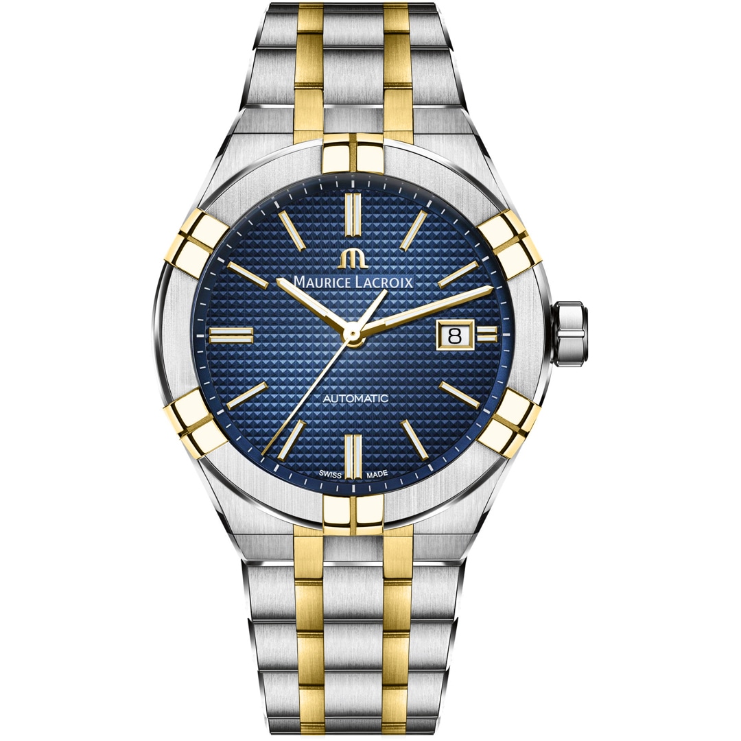 AI6008 SY013 432 1 Maurice Lacroix Aikon Automatic 42mm Two tone Blue