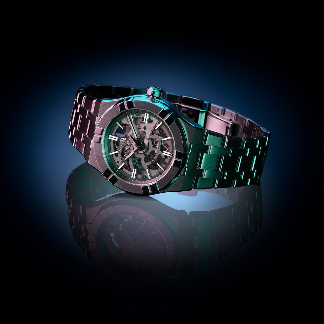 Aikon Lacroix 39mm | AI6007-SS002-030-1 Automatik Maurice Skeleton