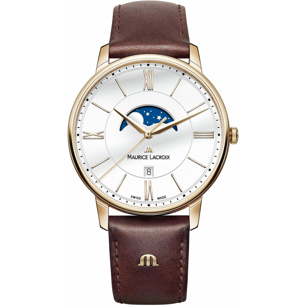 Maurice Lacroix Eliros Moon Phase gents watch EL1108 PVP01 112 1