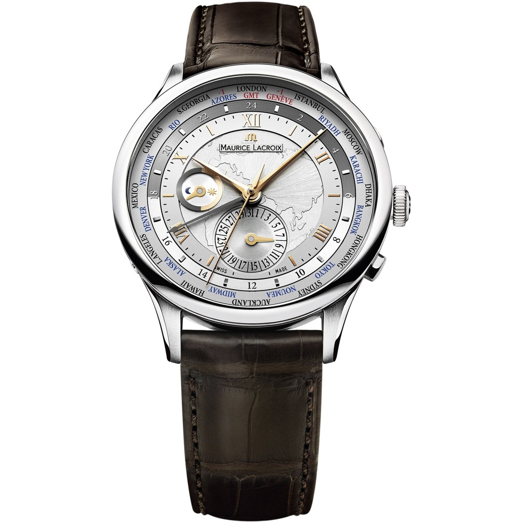 Maurice lacroix worldtimer best sale
