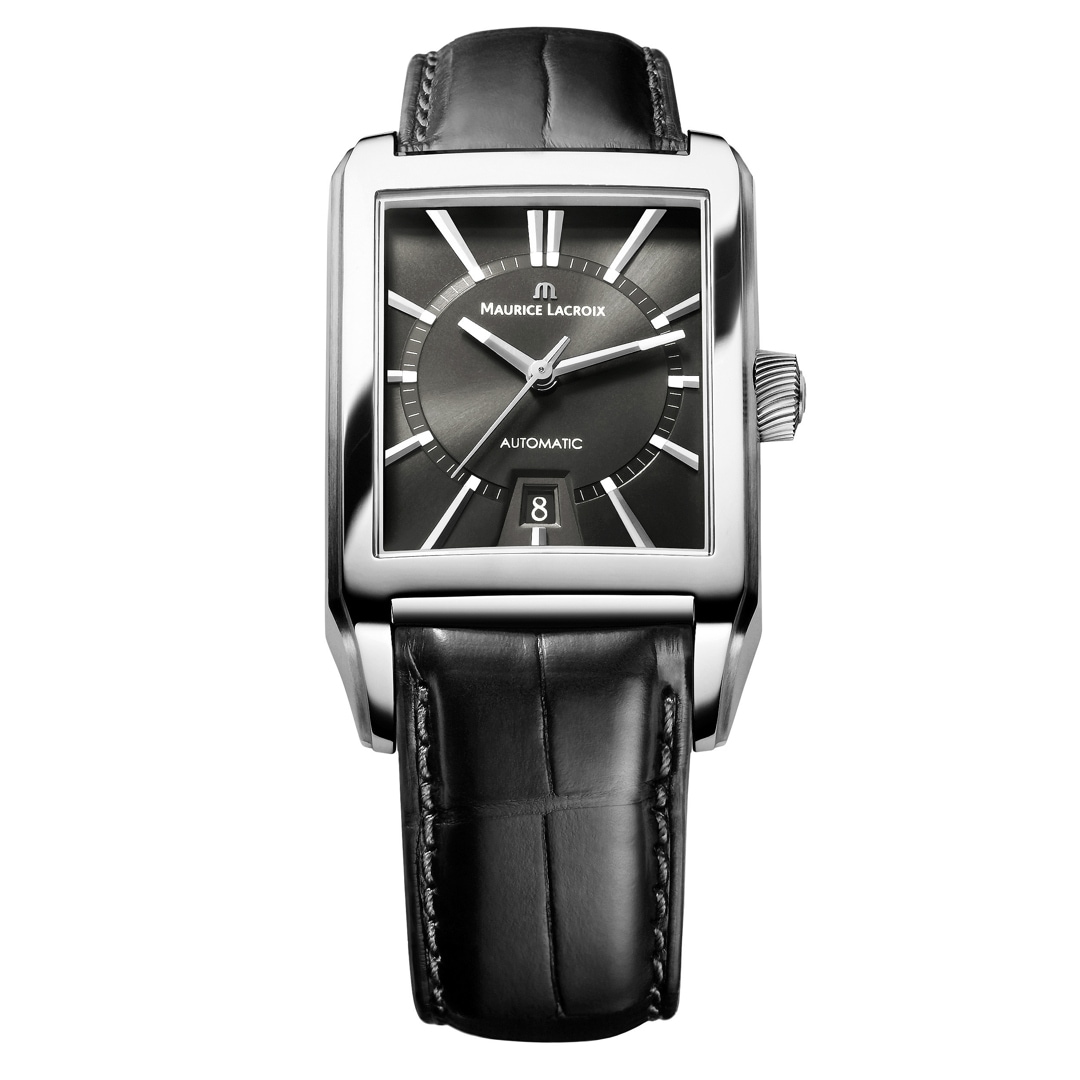 PT6247-SS001-330 Maurice Lacroix Pontos Rectangulaire Date