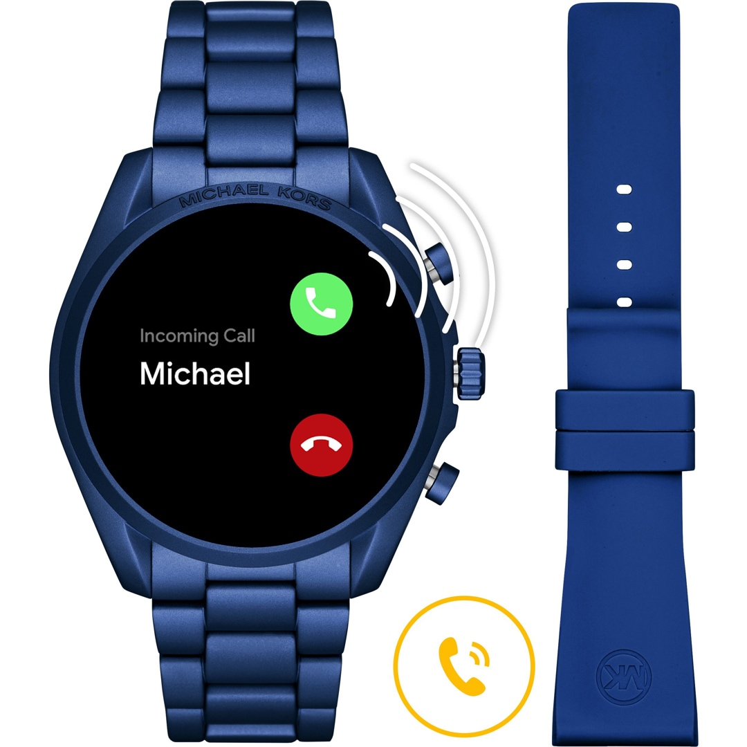 MKT5102 Michael Kors Access Bradshaw 2 Bleu 5.0 Smartwatch HR