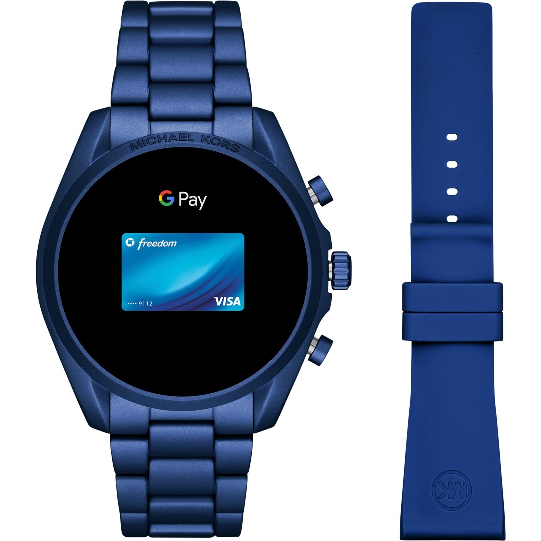 MKT5102 Michael Kors Access Bradshaw 2 Blue 5.0 Smartwatch HR Set