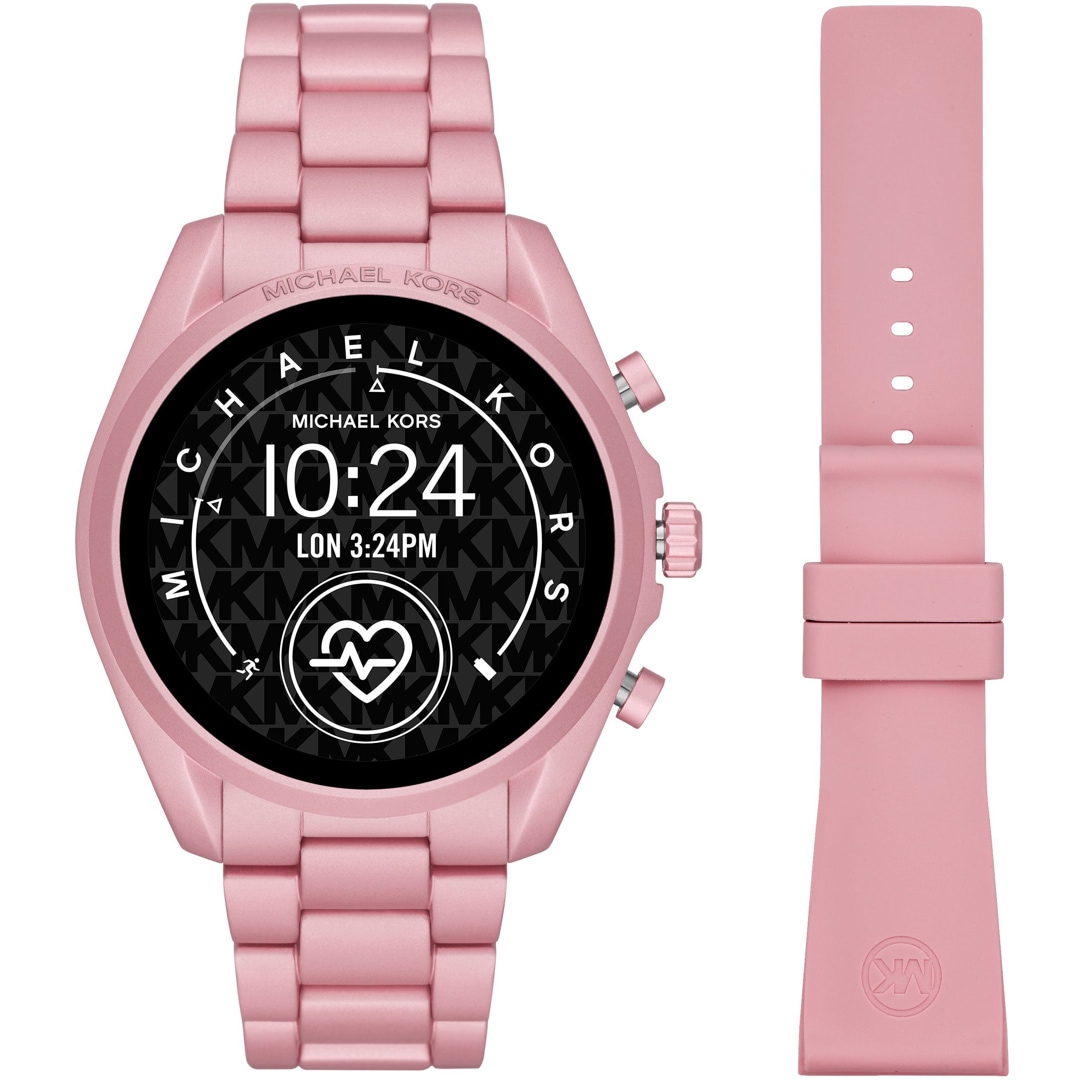 Michael Kors Access Bradshaw 2 Pink 5.0 Smartwatch HR Montre femme MKT5098