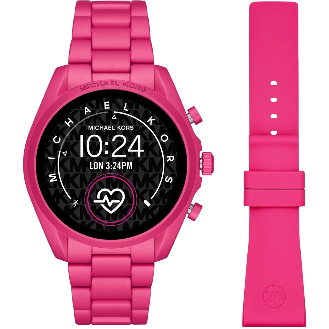 Michael kors uhr pink hotsell