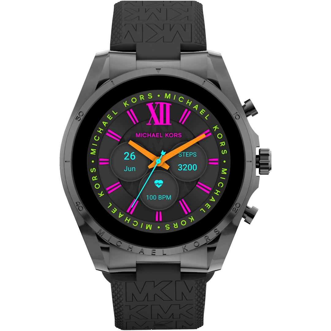 Michael Kors Access Bradshaw Gen Smartwatch HR Black Anthracite unisex  watch MKT5154