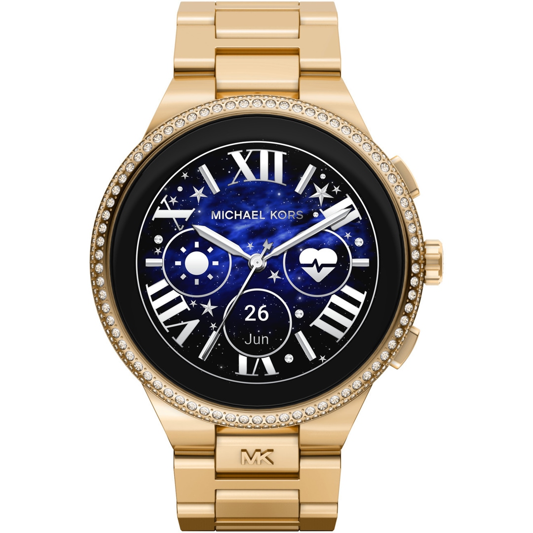 Michael Kors Access Camille Gen 6 Smartwatch HR Goldig Damenuhr MKT5144