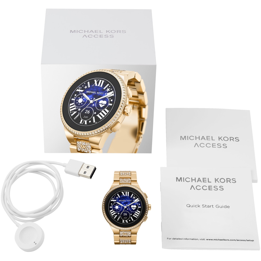 Michael Kors Access Camille Gen 6 Smartwatch HR Goldig | MKT5146