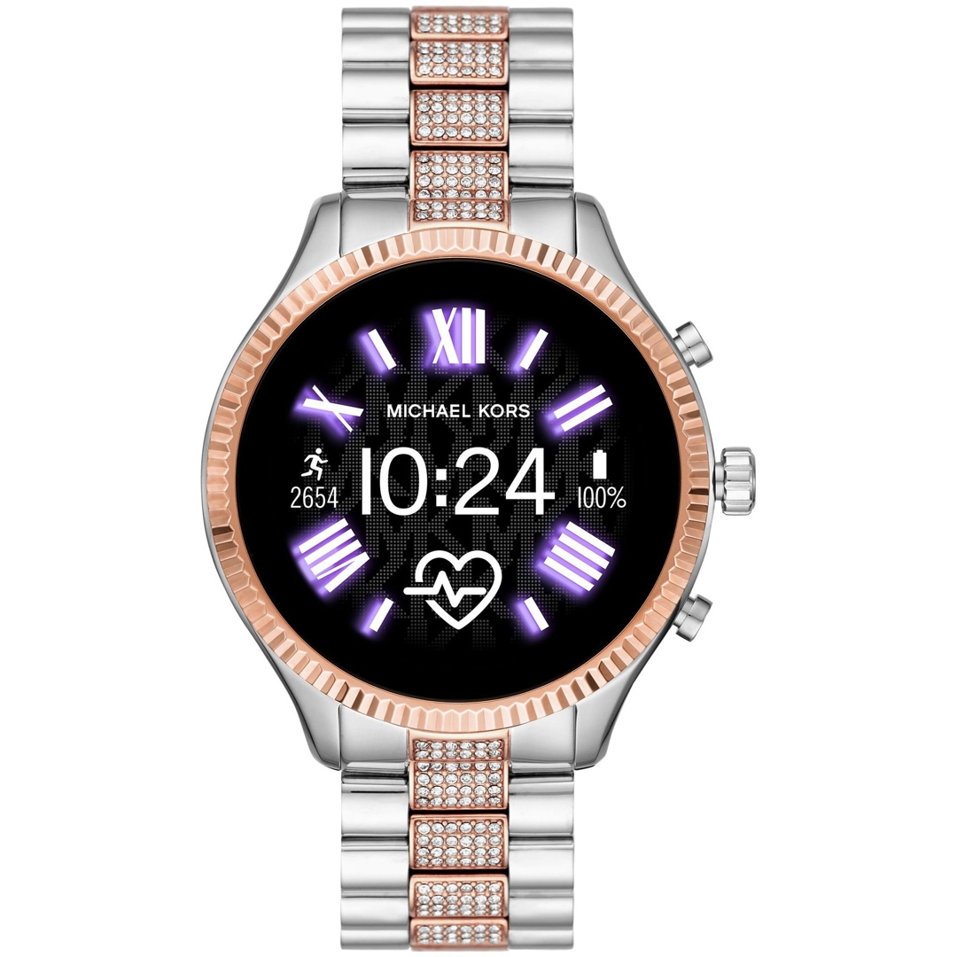 Michael kors purple smart watch store