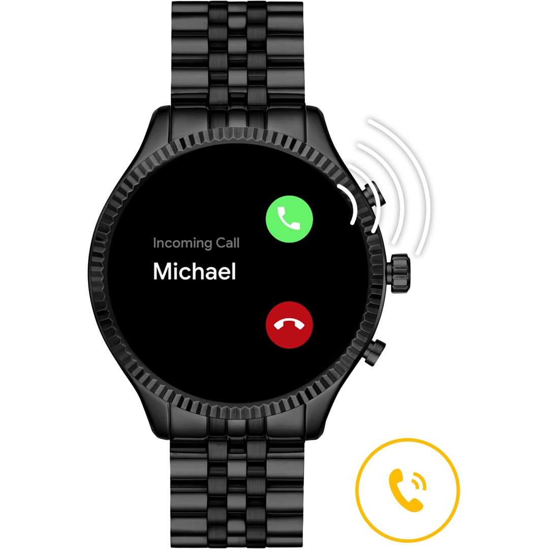 MKT5096 Michael Kors Access Lexington 2 Noir 5.0 Smartwatch HR