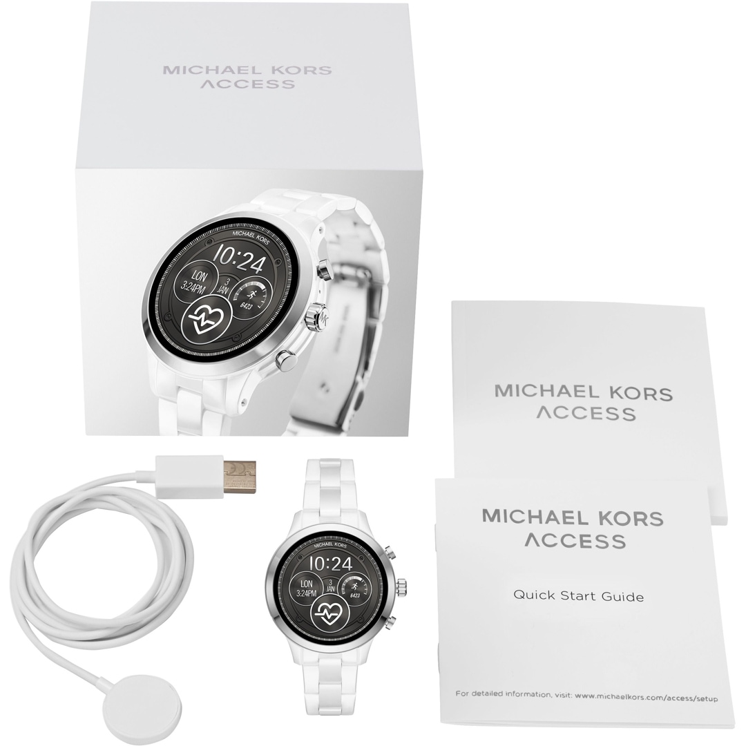 MKT5050 Michael Kors Access Runway Ceramique 4.0 Smartwatch HR