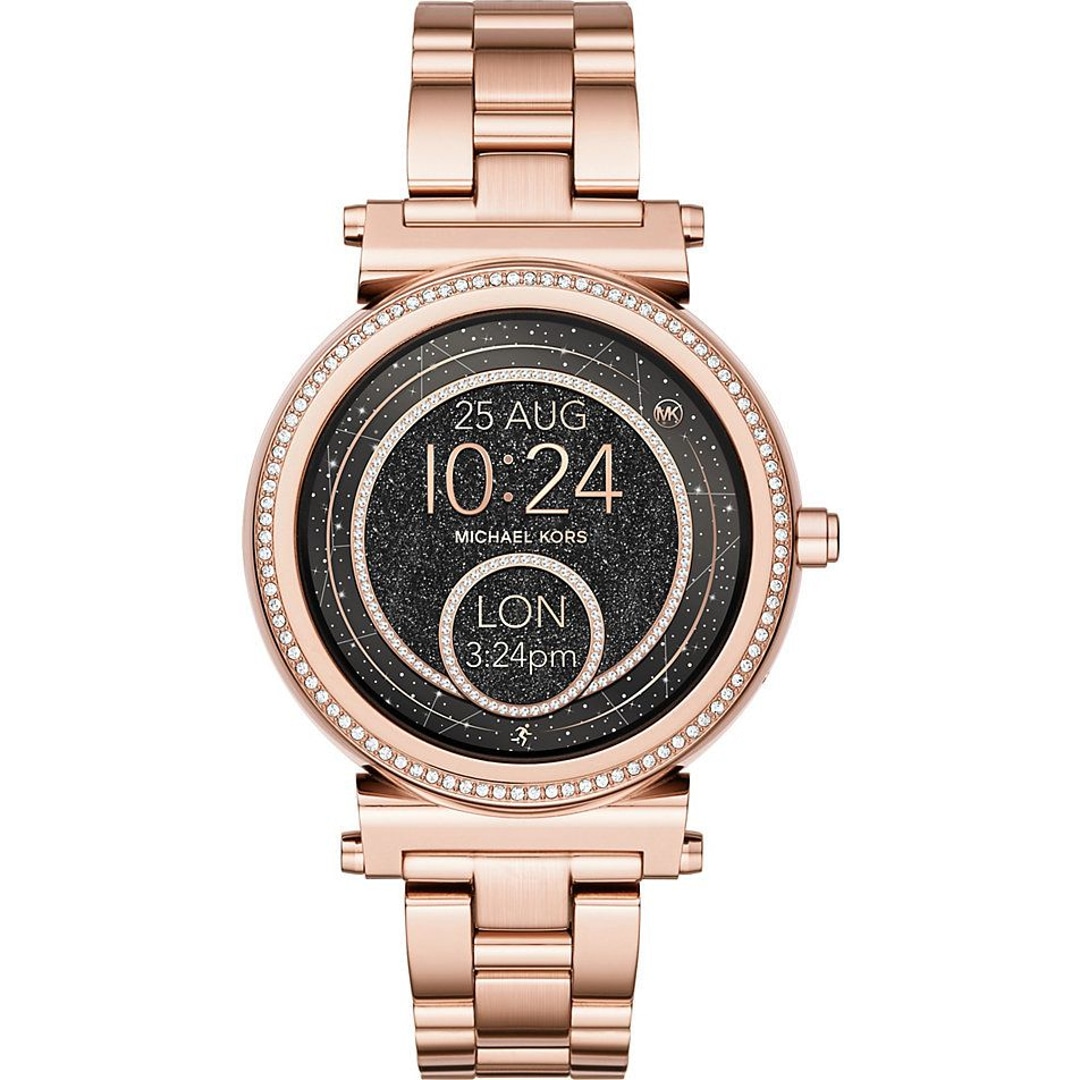 Michael kors access watch rose gold outlet