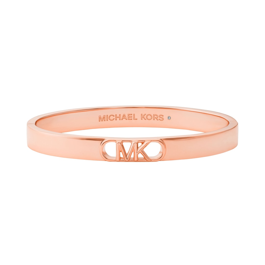 Michael Kors Bangle Statement Link Brass rose gold-plated ladies jewellery  MKJ828700791