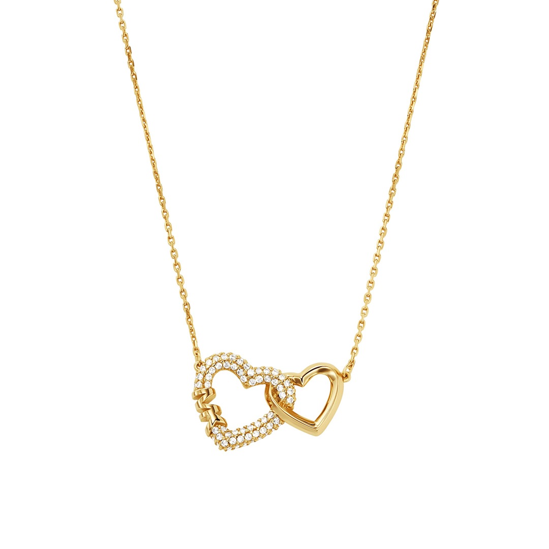 Michael Kors Necklace Love 925 Silver gold plated ladies jewellery MKC1641AN710