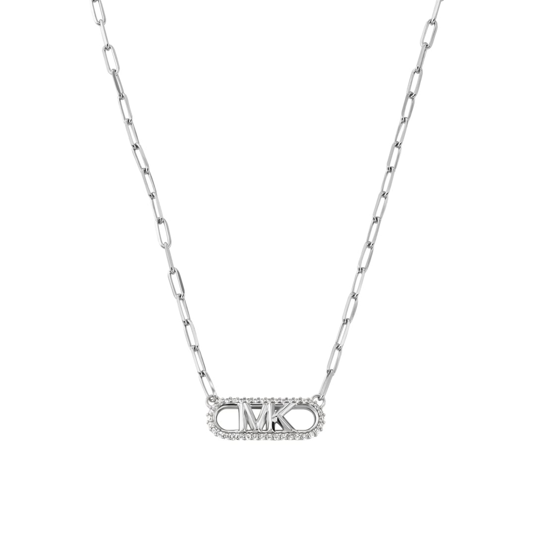 Damen Halskette Michael Kors Kette Herz Silber MICHAEL KORS Kette