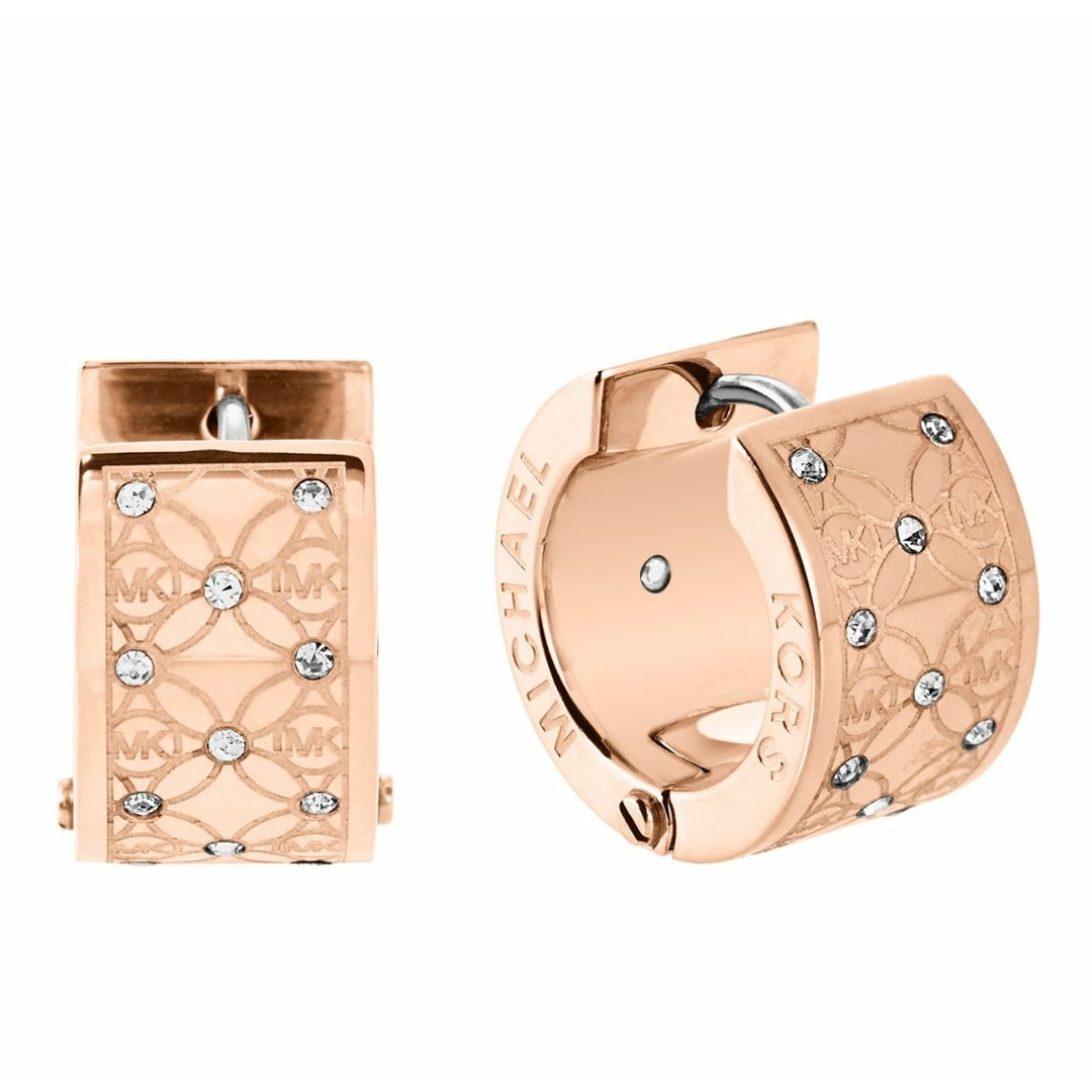 MKJ4476791 Michael Kors Hoop earrings MK Logo