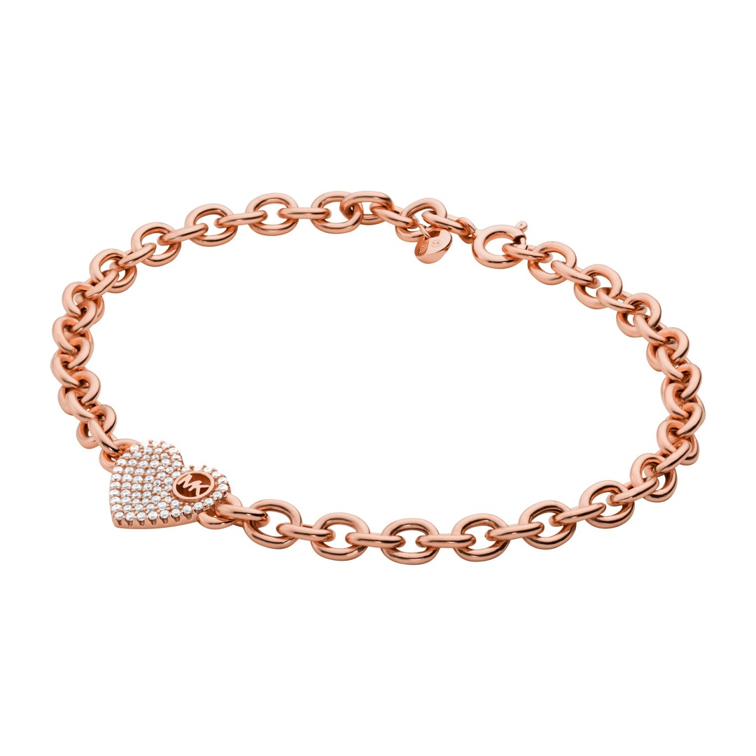Michael Kors Armband Love 925 Silber ros vergoldet