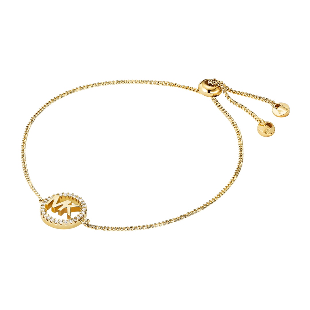 Michael Kors Charm Bracelet 925 Silver gold plated ladies jewellery MKC1246AN710