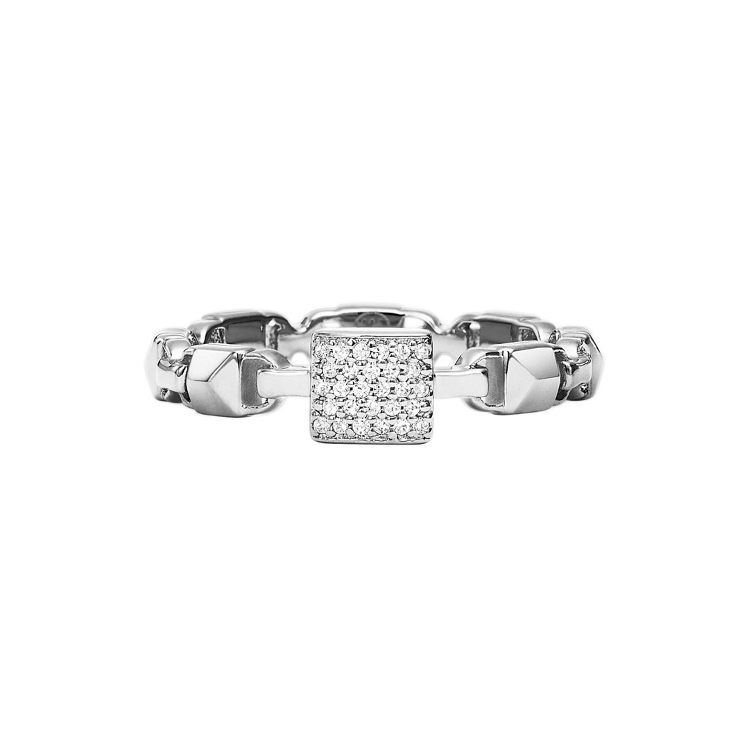 MKC1027AN040 Michael Kors Bague Mercer Link Argent 925