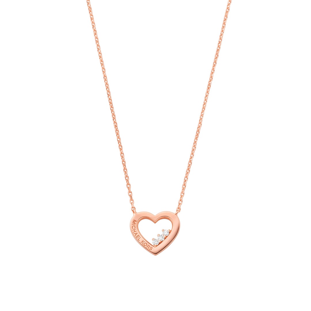 MKC1570AN791 Michael Kors Necklace Love 925 Silver rose gold plated