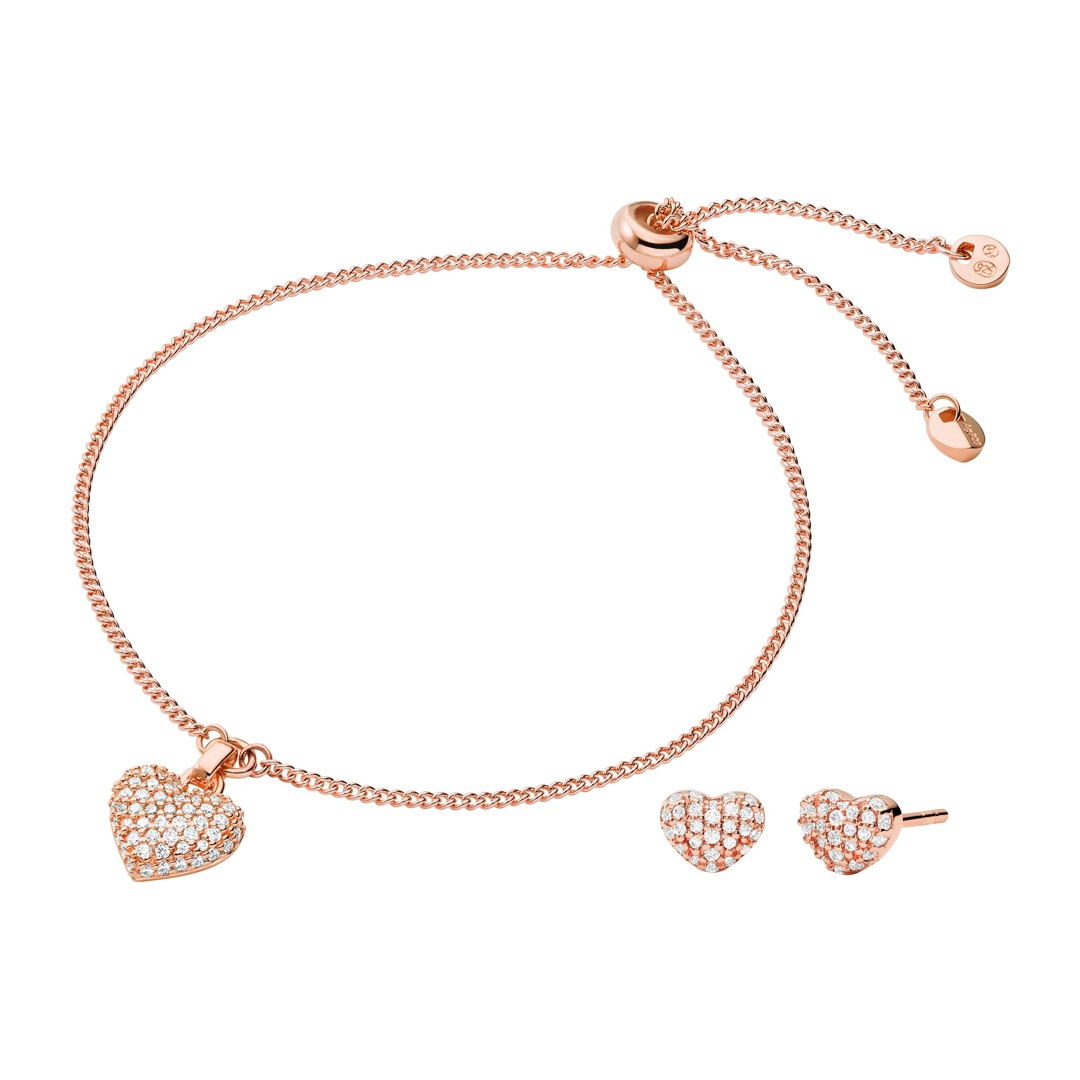MKC1258AN791 Michael Kors Jewellery set 925 Silver rose gold plated