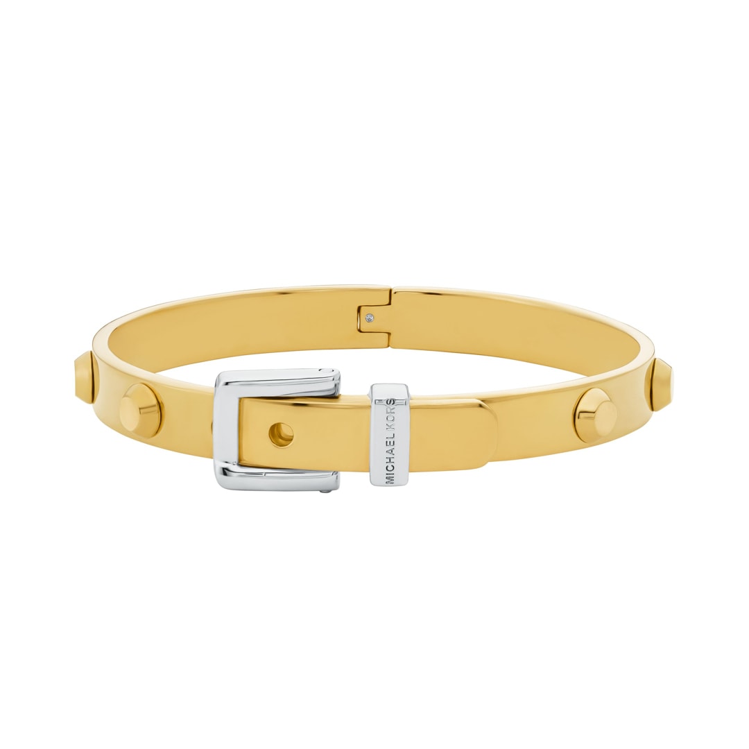 Mk leather bracelet sales