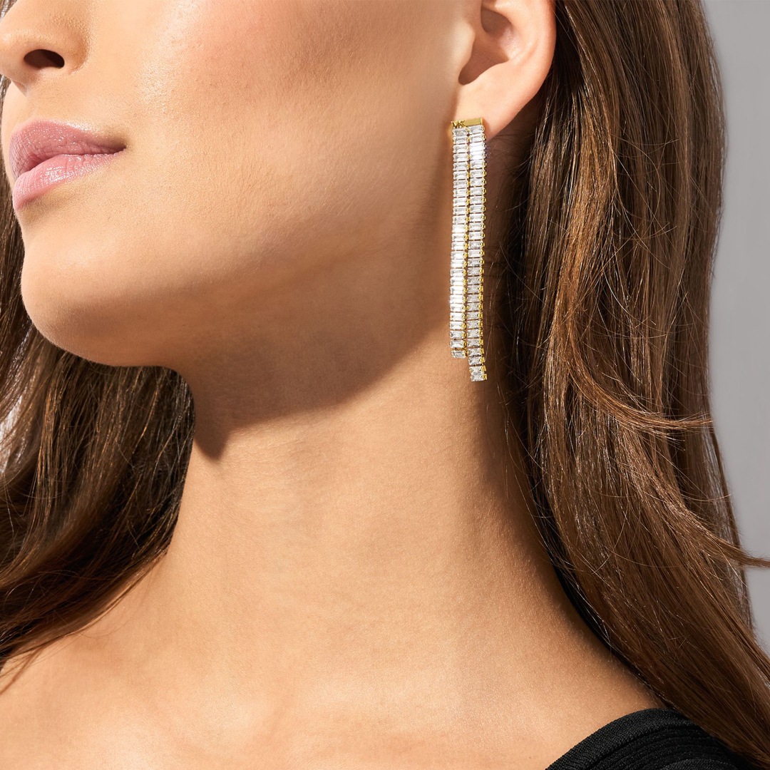 MKJ8416CZ710 Michael Kors Dangle earrings Brilliance brass gold