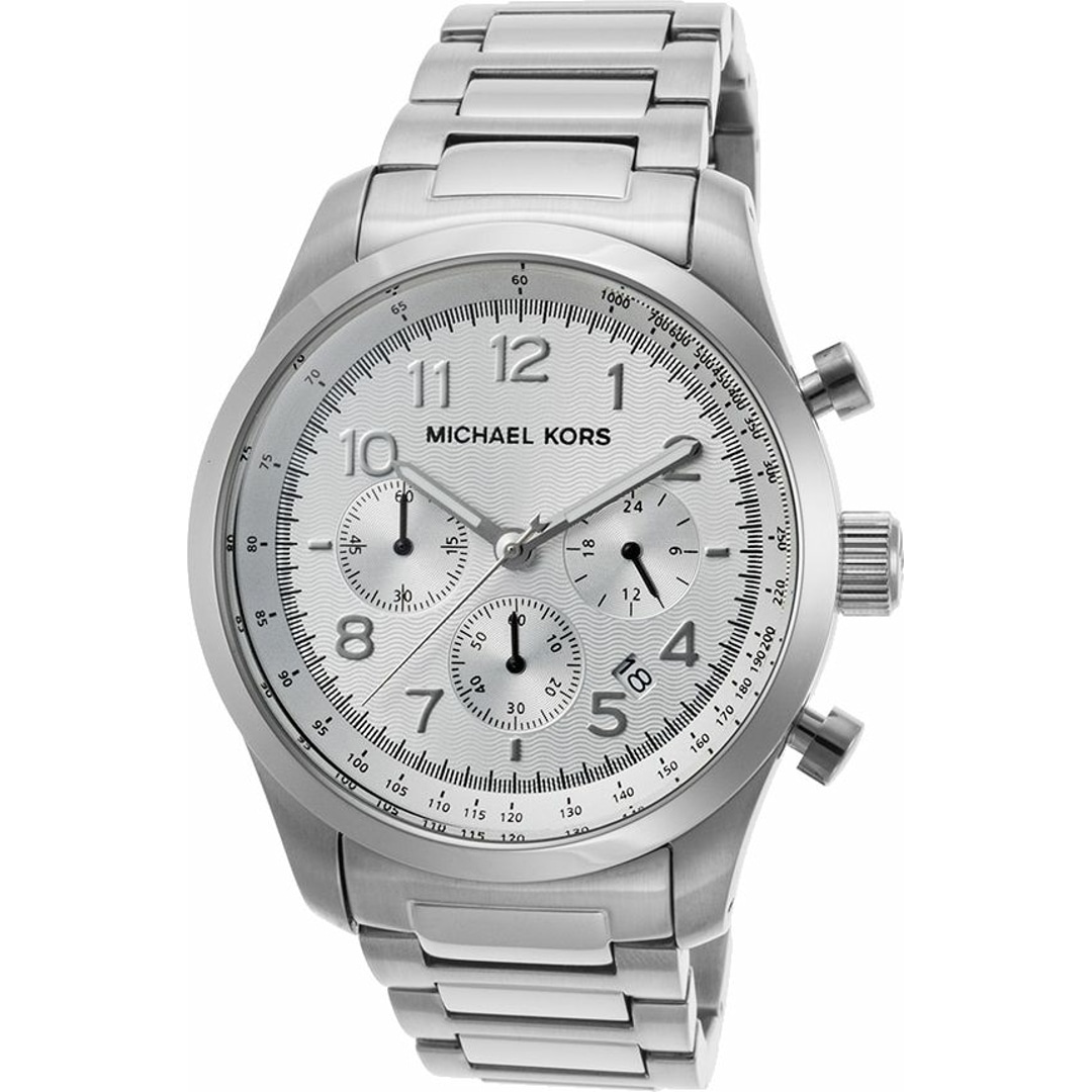 Michael Kors 8036 watch Michael Kors | Accessories | Michael Kors Silver Over Sized  main image 3