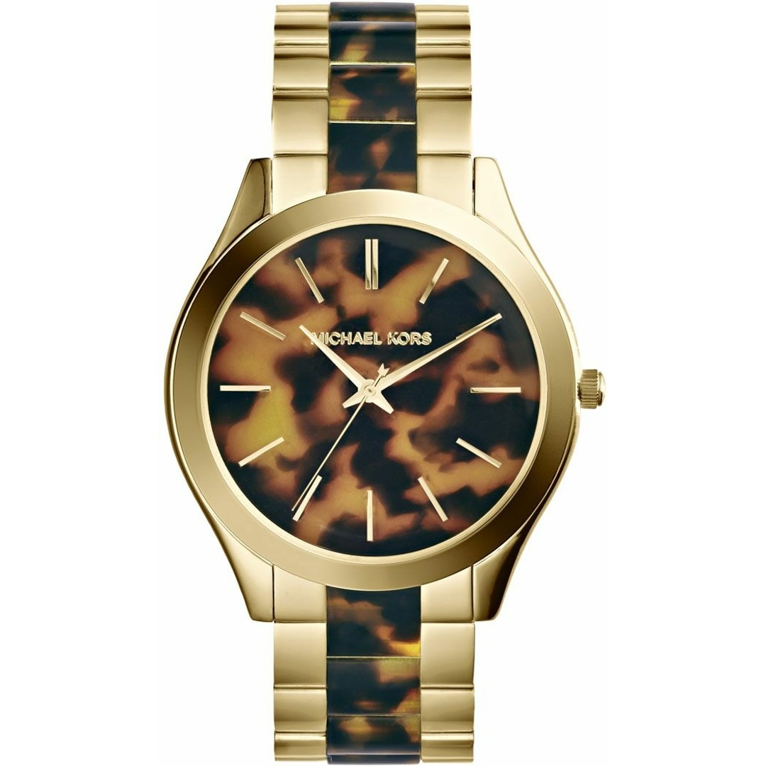 Michael Kors Slim Runway Gold Damenuhr MK4284