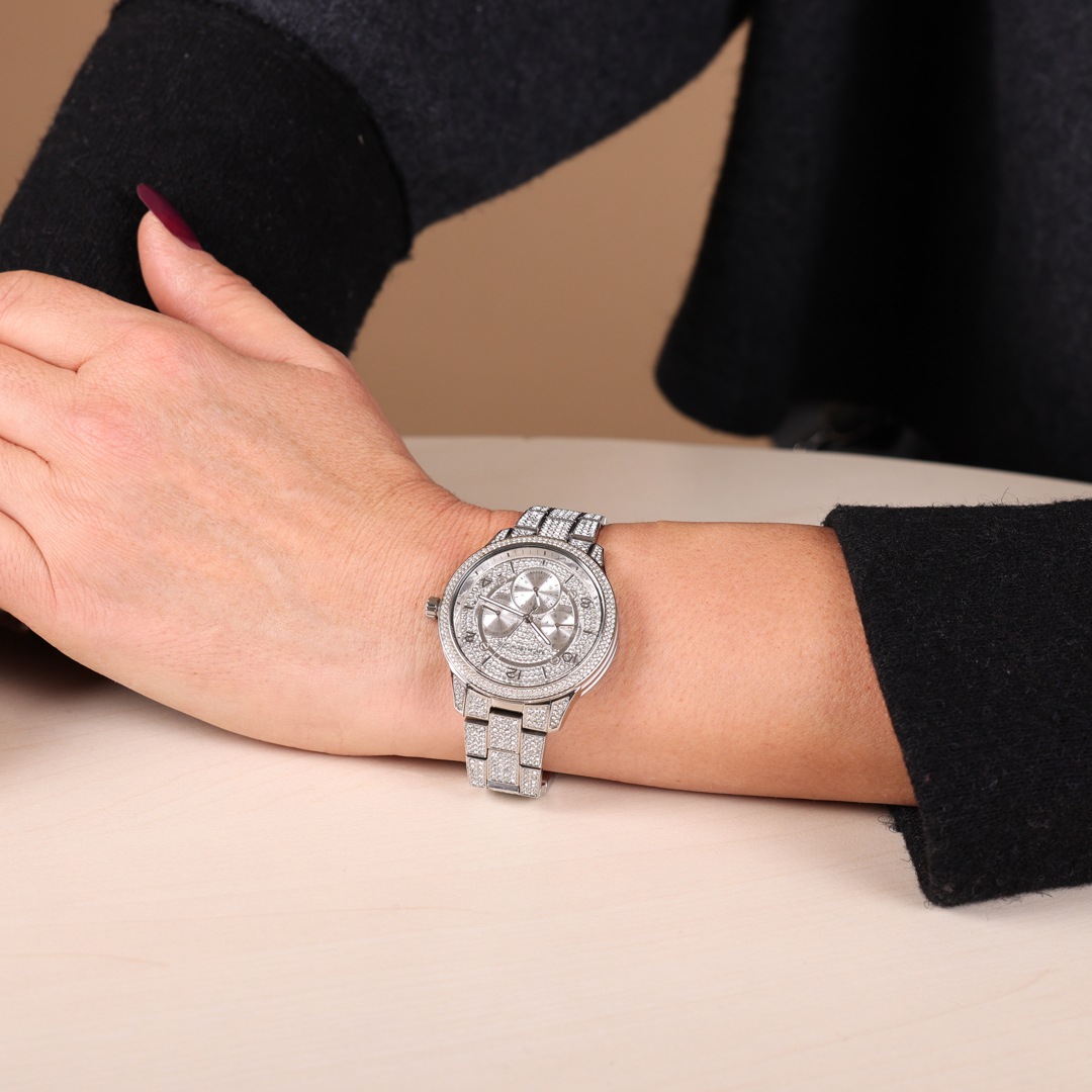 Michael Kors Runway Silber MK6612