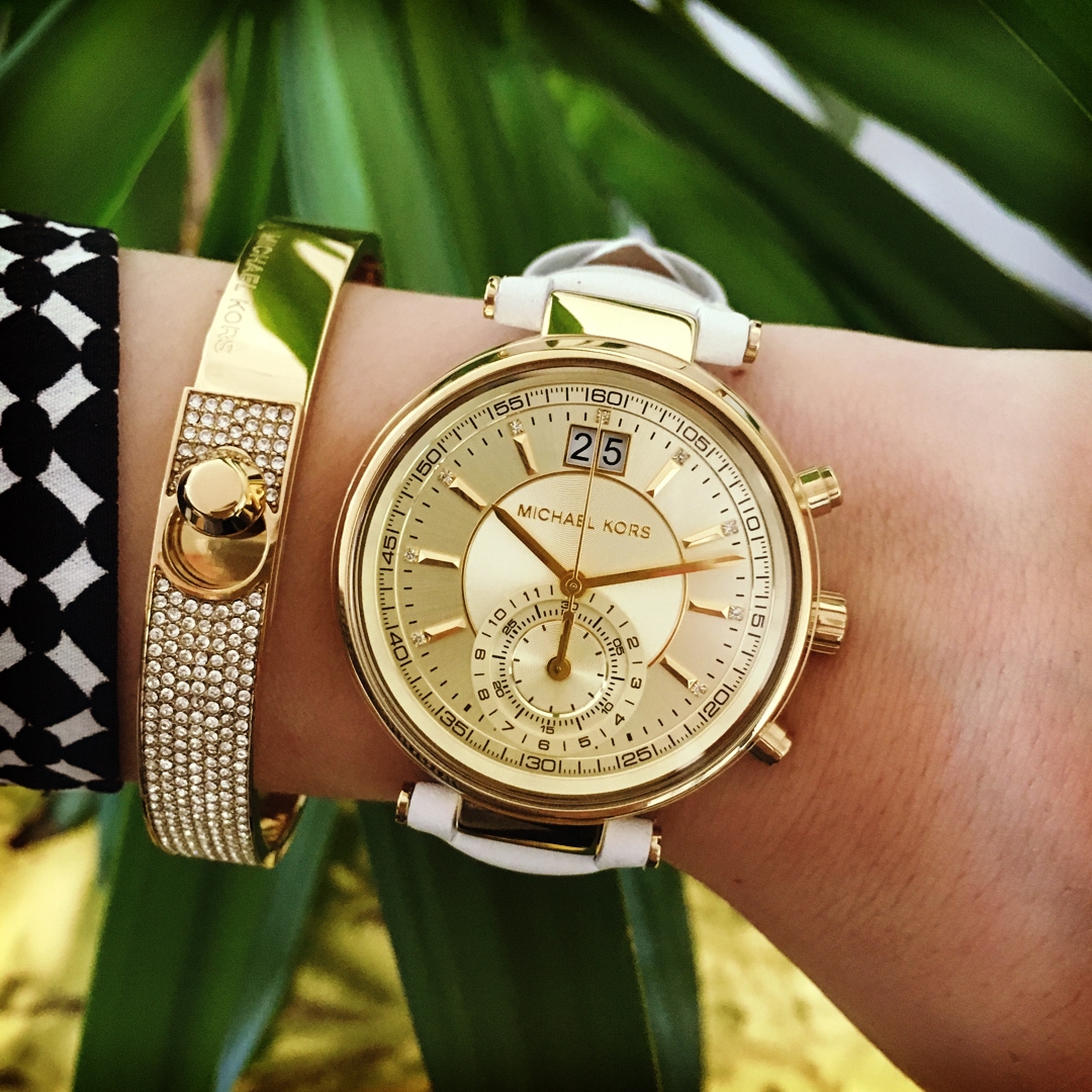 MK2528 Michael Kors Sawyer Chronographe