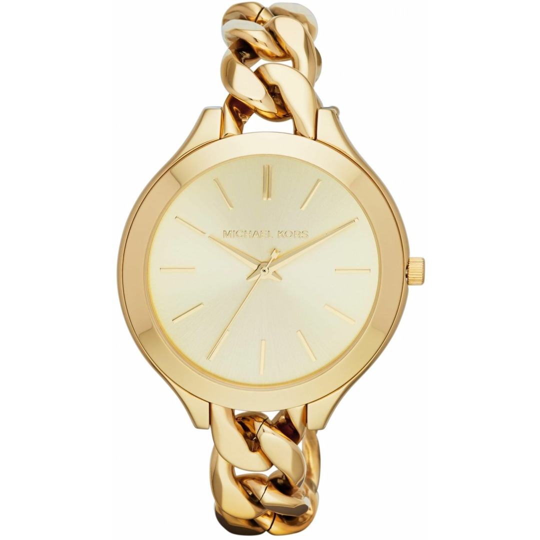 Michael kors uhr runway gold clearance