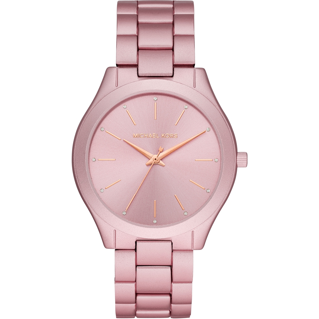 Michael kors best sale pink uhr