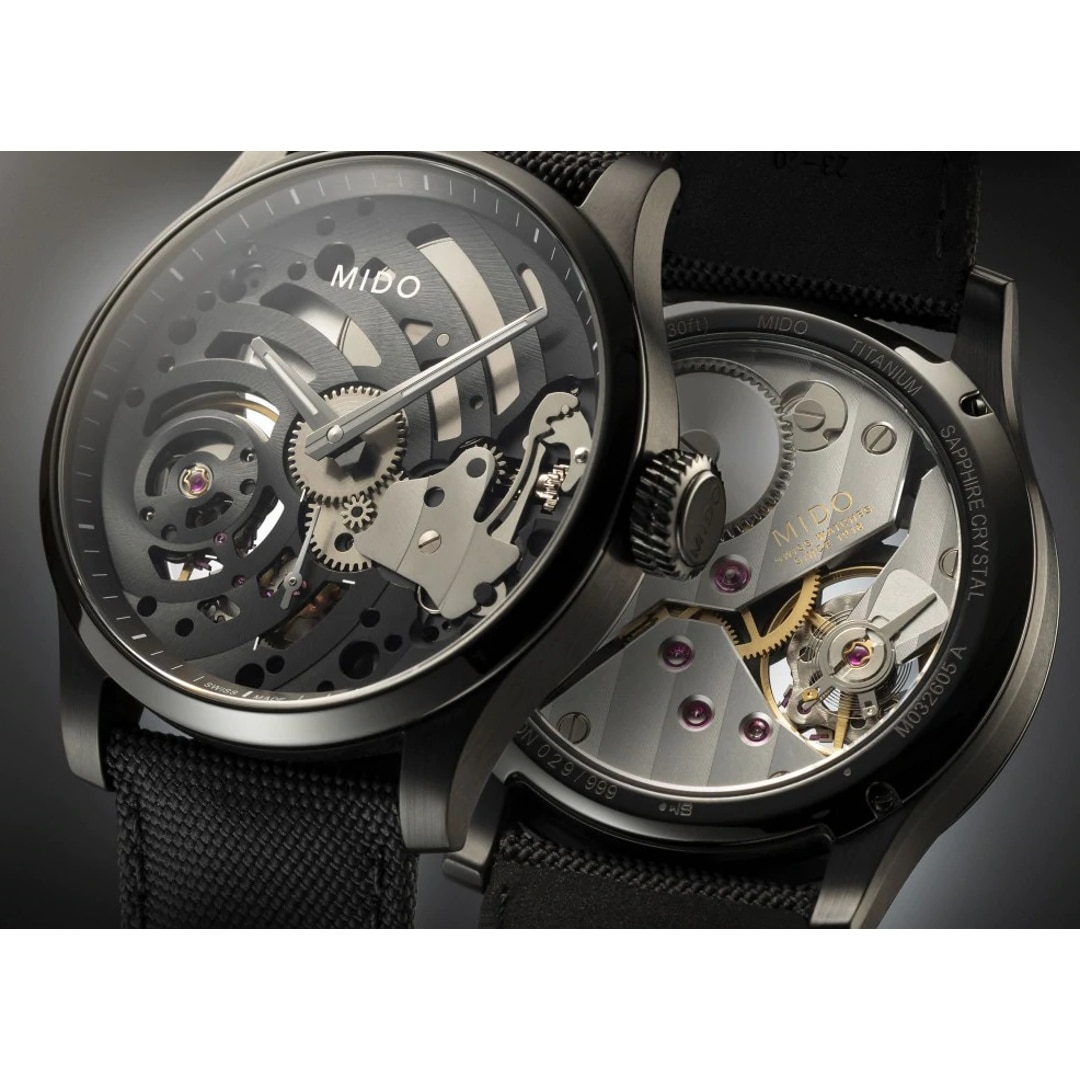 Mido multifort mechanical hotsell skeleton